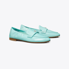 Tory Burch Ballet Loafer In Misty Aqua Spongy