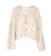 Remain Birger Christensen Cardigan "karin" In Yellow Cream