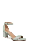 Naturalizer Vera Ankle Strap Sandal In Spring Mint Leather