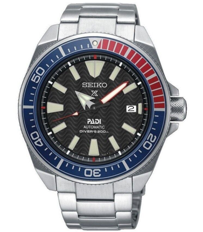 Pre-owned Seiko Prospex X Padi Samurai Diver's 200m Automatic Men's Watch Srpb99j1