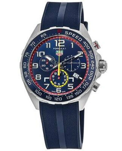 Pre-owned Tag Heuer Formula 1 Chronograph X Red Bull Men's Watch Caz101al.ft8052