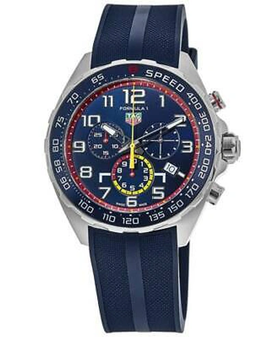 Pre-owned Tag Heuer Formula 1 Quartz Chronograph X Red Men's Watch Caz101al.ft8052
