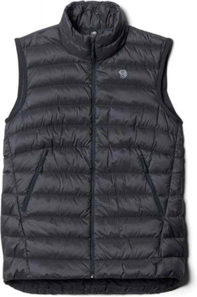 Pre-owned Mountain Hardwear Women's Rhea Ridge Vest In Dark Storm