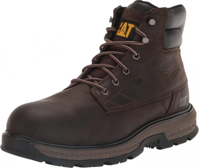 Pre-owned Cat Footwear Kids'  Men's Exposition 6" At Sd Construction Boot In Demitasse