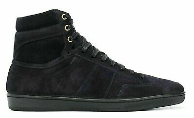 Pre-owned Saint Laurent Ysl Signature Sl/10h Sneakers Shoes Trainers 40 In Blue