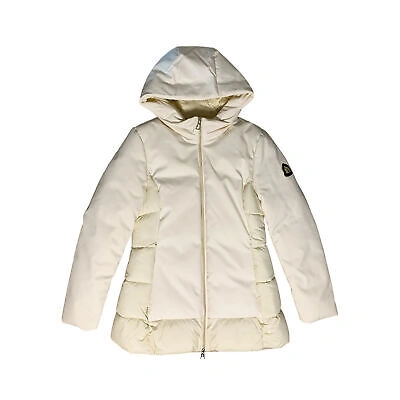 Pre-owned Marina Yachting Jacket Woman  Poly-nylon Placcato Ecopiuma 222y08008.20000 In Beige