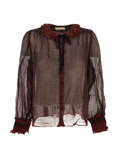 Ulla Johnson Pippa Blouse In Brown