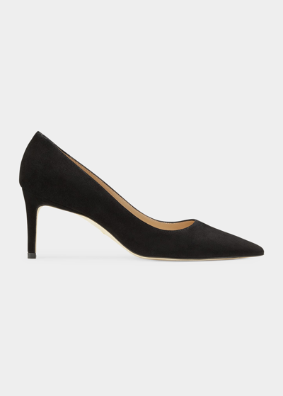 STUART WEITZMAN STUART SUEDE 75MM PUMPS