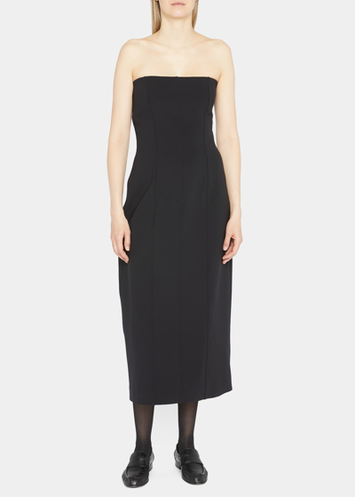 The Row Melonia Dress In Black
