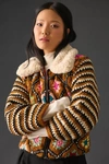 TACH CLOTHING TACH HANDMADE CROCHET SWEATER COAT