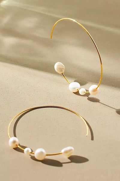 Chan Luu Gaia Hoops In White