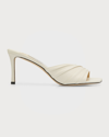 Jimmy Choo Basil Napa Mule Sandals In Latte