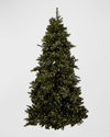 Barcana Royal Majestic Pine Pre-lit Christmas Tree W/ Cluster Warm White Led Lights, 9'