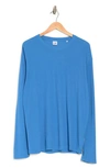 Nn07 Kurt Long Sleeve T-shirt In Blue Coral