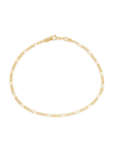 Saks Fifth Avenue Women's 14k Yellow Gold Figaro Chain Bracelet