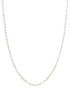SAKS FIFTH AVENUE WOMEN'S 14K YELLOW GOLD MIRROR ROLO CHAIN NECKLACE