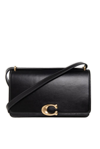 COACH COACH BANDIT LOGO PLAQUE SHOULDER BAG