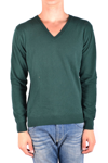 DANIELE ALESSANDRINI DANIELE ALESSANDRINI MEN'S GREEN OTHER MATERIALS SWEATER,FM91703605 48
