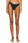 Jacquemus Black Le Bas De Maillot Signature Bikini Bottoms In Black