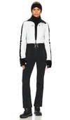 Goldbergh Phoenix Belted Softshell Ski Suit In White