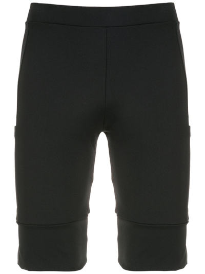 Osklen Elasticated-waist Cycling Shorts In Black