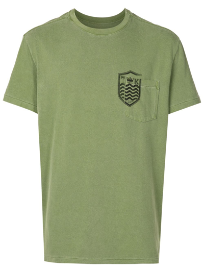 Osklen Graphic-print Short-sleeve T-shirt In Green