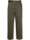 Oamc Straight-leg Tailored Trousers In Green