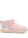 Ugg Classic Ultra Mini Shine Boots In Pink