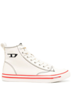 Diesel S-athos Mid Sneakers In Neutrals