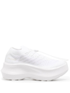 Comme Des Garçons White Salomon Edition Xt-6 Expanse Platform Sneakers In White