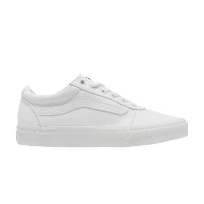 Pre-owned Vans Wmns Ward 'triple White'