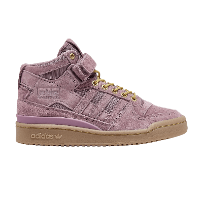 Pre-owned Adidas Originals Wmns Forum Mid 'adventure Pack - Magic Mauve Gum' In Purple