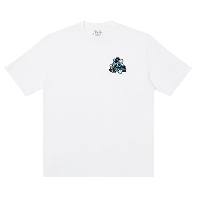 Pre-owned Palace Tri-atom T-shirt 'white'
