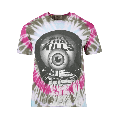 Pre-owned Gallery Dept. Totally Rod Tee 'tie Dye' In Multi-color