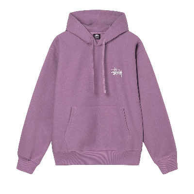Pre-owned Stussy Basic Hood 'orchid' In Purple