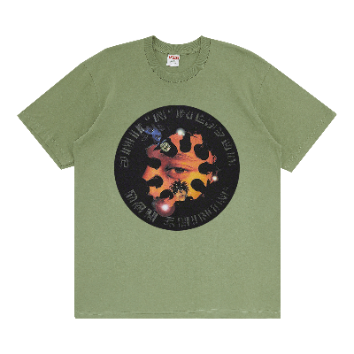 Pre-owned Supreme Dah Shinin' Tee 'light Olive' In Green