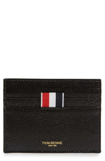 Thom Browne Card Case In Black