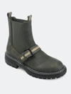 Journee Collection Collection Women's Tru Comfort Foam Rilie Bootie In Green