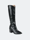 Journee Collection Women's Tru Comfort Foam Wide Width Extra Wide Calf Daria Boot In Black