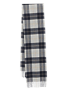 NORSE PROJECTS PLAID-CHECK PRINT SCARF
