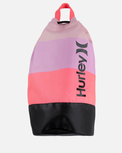 Haddad Women's Drawstring Beach Bag In Hyper Pink