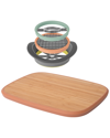 Berghoff Leo All-in-one Slicer Set And Large Cutting Board In Nocolor