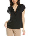 Vince Turtleneck Silk-blend Pullover In Nocolor