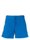 Orlebar Brown Mens Sky Diver Bulldog Swim Shorts 32 In Blue