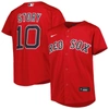 NIKE YOUTH NIKE TREVOR STORY RED BOSTON RED SOX ALTERNATE REPLICA PLAYER JERSEY