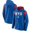 Fanatics Branded Royal New York Giants Call The Shot Pullover Hoodie In Royal