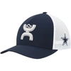 HOOEY HOOEY NAVY/WHITE DALLAS COWBOYS TRUCKER FLEX HAT