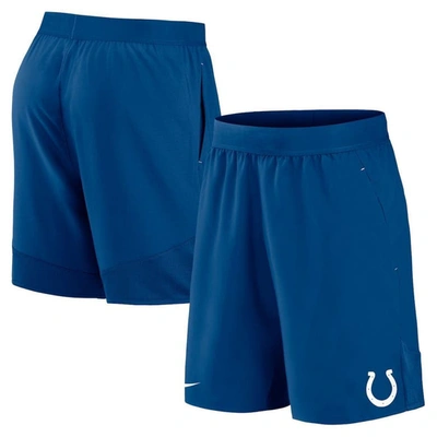 Nike Men's Dri-fit Stretch (nfl Indianapolis Colts) Shorts In Blue