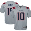 NIKE YOUTH NIKE MAC JONES GRAY NEW ENGLAND PATRIOTS INVERTED GAME JERSEY