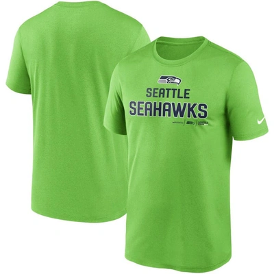Nike Men's Dri-fit Community Legend (nfl Seattle Seahawks) T-shirt In Green